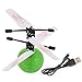 FunsLane RC Infrared Induction Flying Ball RC Helicopter Ball Toy with Shinning LED Lighting, Hand Induced Flight Ball for Teenagers Kids and Adults Colorful Flying Toy