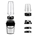 BESTEK 1000 Watts Juice Blender Personal Fruit Mixer Grinder with Glass Jar...
