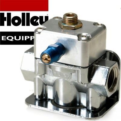 Holley Turbo Boost Sensitive Fuel Pressure Regulator 1 - 4 Psi For Carb Engine