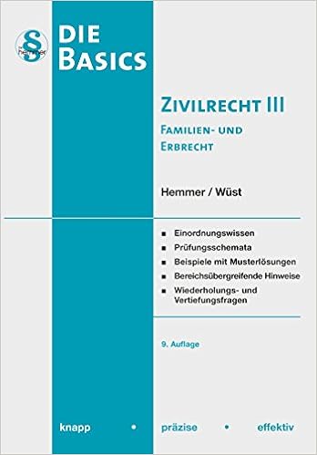 Basics Zivilrecht Band Iii Skript Zivilrecht Skripten Zivilrecht Amazon De Hemmer Karl Edmund Wust Achim Bucher