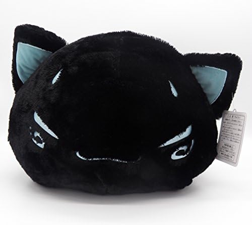 15" JUMBO Size Cute Nemuneko Cat Kitty Plush Doll ~Velvet Black~