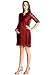 HELLO MIZ Women's Lace Maternity Dress with Nursing Friendly Faux Wrap