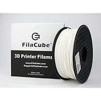FilaCube 1.75mm MasterSpool Refill 3D Printer Filament (White)