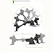 Phone Holder for Car, ZhmThs Dashboard/Windshield Car Phone Mount Holder Esay one Touch For iPhone X 8 Plus 7 6s SE Galaxy S9 S8 Edge S7 S6 Note 8 etc