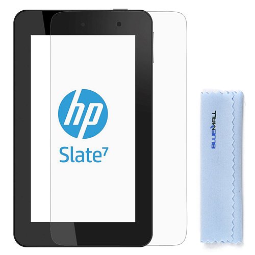 BIRUGEAR Premium HD Crystal Clear LCD Screen Protector for HP Slate 7 (2800) - 7'' Android Tablet withMicrofiber Cloth