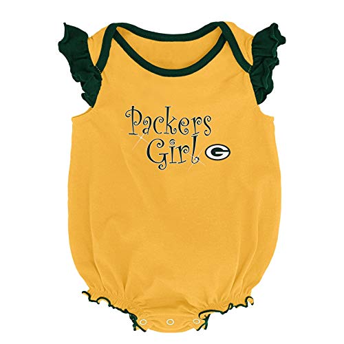 Outerstuff NFL NFL Green Bay Packers Newborn & Infant Homecoming Bodysuit Combo Pack Hunter Green, 24 Months - Thumbnail 2