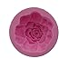 WYD Carnation Flower Shape Silicone Fondant Mold,Handmade Soap Mold,Cake Mold Decorating,Candle Mold