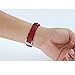 bayite Replacement Leather Watch Bands for Fitbit Alta HR and Alta Red