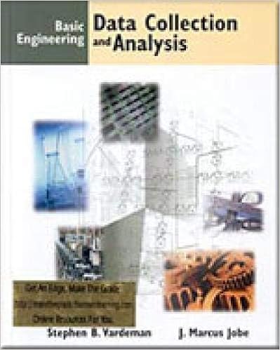 Amazoncom Basic Engineering Data Collection And Analysis - 