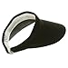 Large Peak Twill Clip On-Black W36S41E