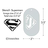 Stencil - Superman, Medium