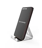 Wireless Charger Qi-Certified ,BUYES 10W Fast Wireless Charger Charging Stand for Galaxy S9 S9 Plus Note 8 S8 S8 Plus S7 S7 Edge Note 5 S6 Edge,Standard Qi Wireless Charging Stand for iPhoneX/8/8+