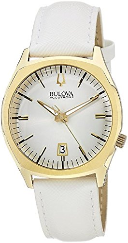 Bulova Accutron II - 97B131 White Strap Watch