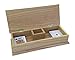 Endgamz Premium Wood Cribbage Board with Storage, Cards and Metal Pegs