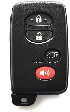 New 4 Button Remote Smart Key Case Shell Fob For TOYOTA Avalon Camry Highlander RAV4 No Chip