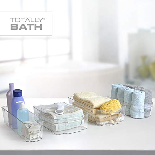 Totally Kitchen Clear Plastic Stackable Storage Bins Refrigerator