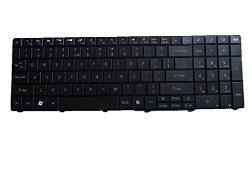 New US Layout Laptop Keyboard For Gateway NE52203m NE52203u NE52204m NE52204u NE52205m NE52206m NE52207m NE52207u NE52209u NE52210u Black Notebook