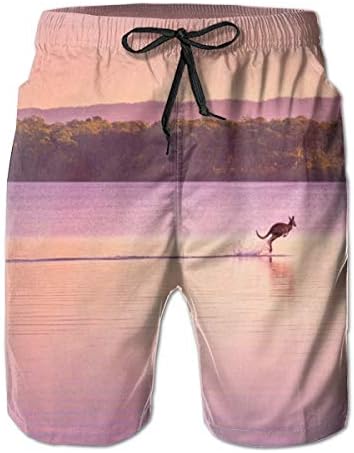 Bydeclan 水着 メンズ サーフパンツ 海水パンツ ボードショーツ 海パン カンガルー 水 ビーチパンツ スイムショーツ メッシュインナー 通気 速乾 おしゃれ人気 ボーダー 短パン 水陸両用 旅行 ビーチ 普段着 Tarunniketanpublicschool Com