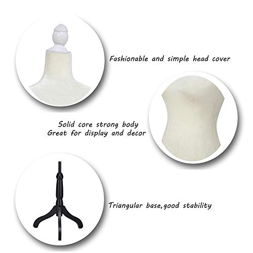 4 Bonnlo+Female+Pinnable+Mannequin+Wooden