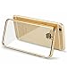 Iphone 6s Case - HD Clear Screen Protector Included - Shock-Absorption Clear TPU Bumper Case Slim Fit Soft Cover Shell, for iPhone 6/6s 4.7 Inch (Gold)