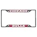 FANMATS 14847 Chicago Bulls Chrome Metal License Plate Frame, Team Colors, 6.25in x 12.25in