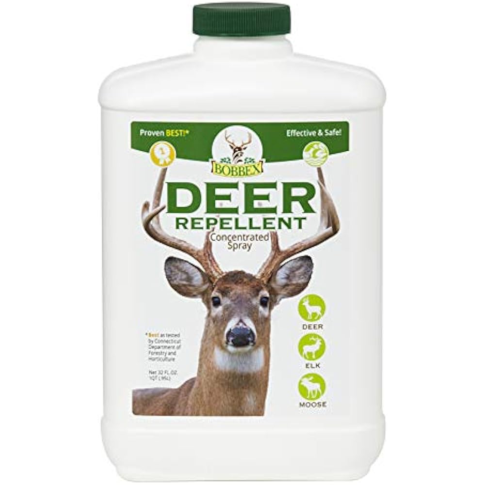 B550100 Concentrated Deer Repellent, 32Ounce Rodent Repellents Garden