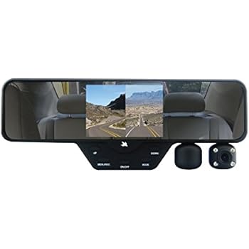 Amazon.com : Falcon Zero F360 HD DVR Dual Dash Cam, Rear View Mirror