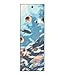 Yogitoes Manduka Yoga Towel for Mat, Non-Slip and Quick Dry for Hot Yoga with Rubber Bottom Grip Dots, 68 Inch Long, Underwater Blur Design, Thin and Lightweightthumb 2