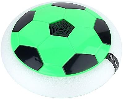 Air Power Soccer Disk Indoor Outdoor Hover Hockey Football Toys Green