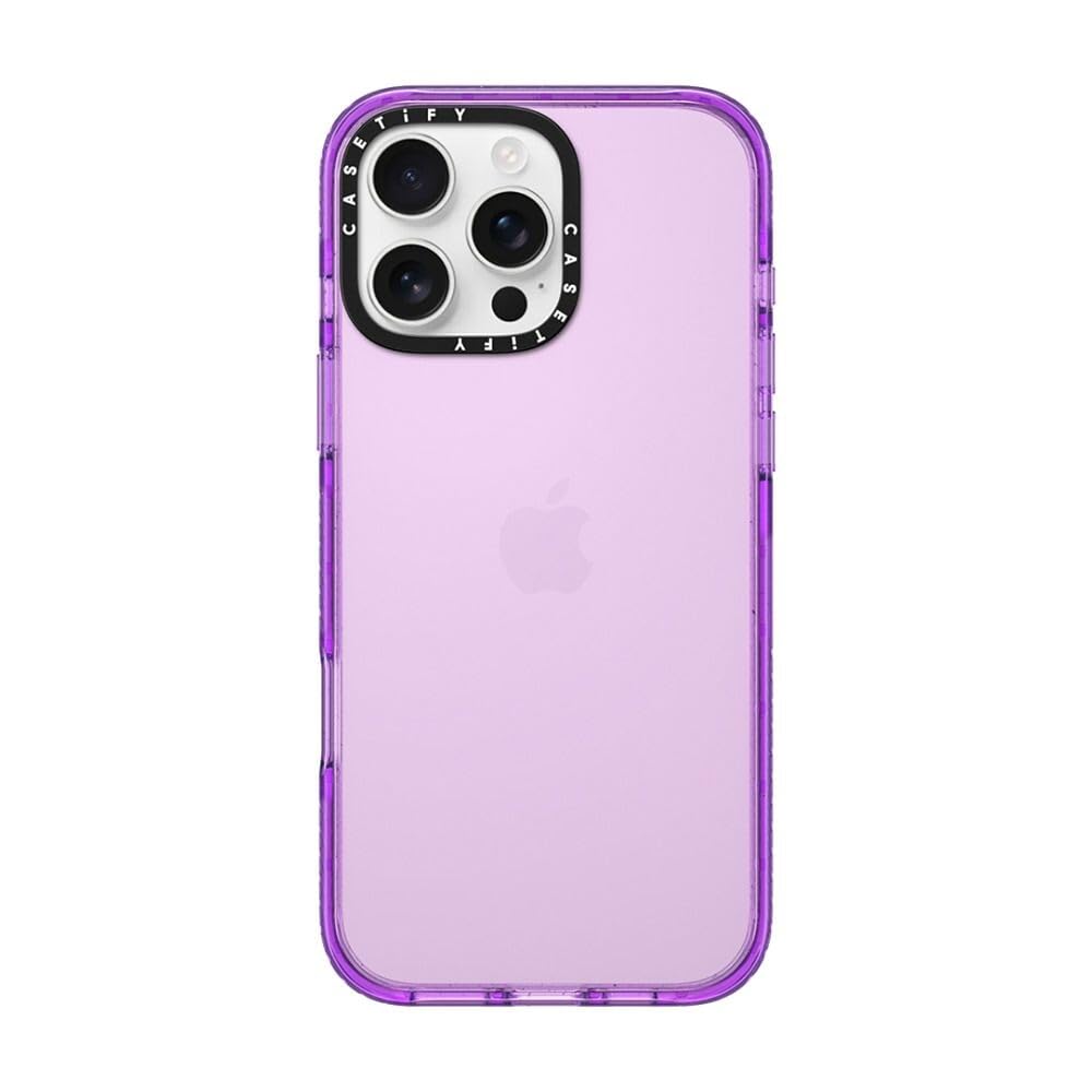 CASETiFY Impact iPhone 16 Pro Max Case [Slim / 8.2ft. 4X Military Grade Drop Protection/Wireless Charging Compatible] - Purple