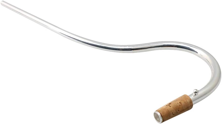 BQLZR 21.5cm Length Silver Plated Bassoon Bocal Crook