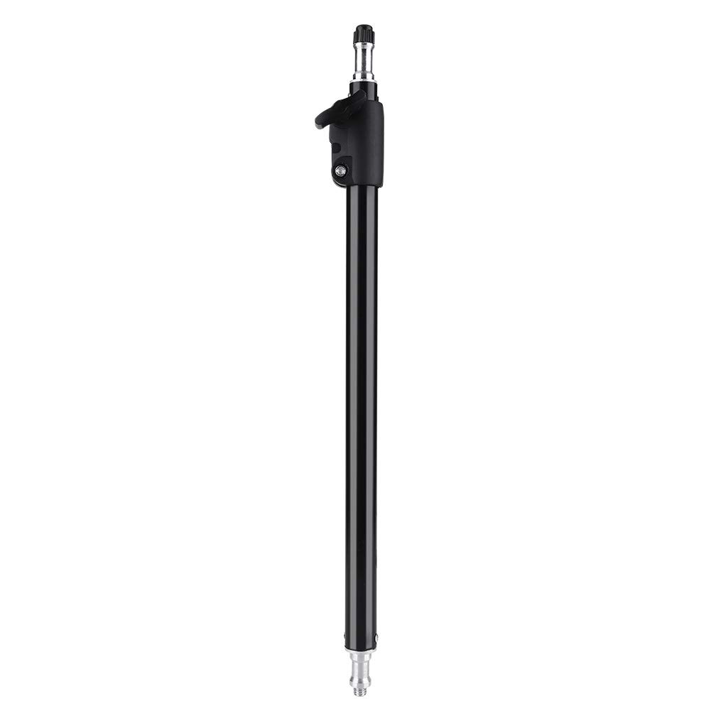 Yctze Photography Studio 45-74cm Adjustable Extension Rod Metal Stick Pole for Light Microphone Arm Stand Extension Pole Light Stand Extension
