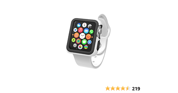 Speck Products CandyShell Fit Case for Apple Watch 42mm, White/Black:  Smartwatch Replacement Bands: Amazon.com.au