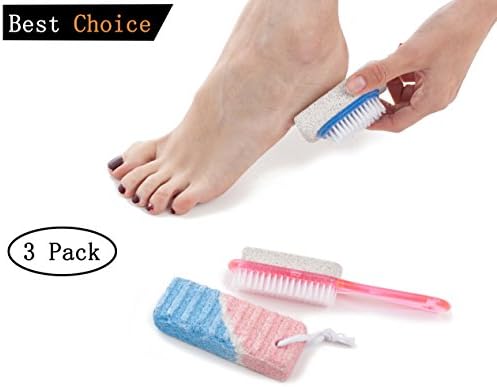 A Sund Natural Earth Lava Callus Remover Pumice Stone for Hand Foot File Scrubber Sponge Pad And Body Pack 3 (kit2)