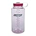 Nalgene Tritan Wide Mouth BPA-Free Water Bottle, Clear Pink, 32 oz