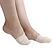 AllPlay Half Toe Shoe Sole Sock Made of Knitted Cotton for Ballet Dancers and Rhythmic Gymnastic Competition