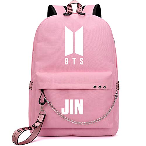 Korea Pop Backpack Kpop Gift Daypack Laptop Bag College School - Main Image