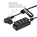 Alvin's Cables D Tap Male to 4 Port Dtap Female Splitter Power Cable for ARRI RED Cameras TILTA Steadicam IDX Battery primary