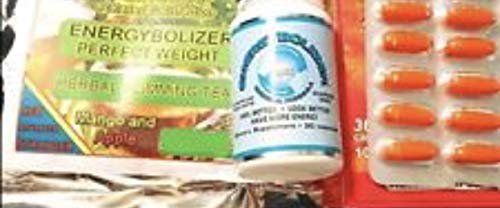 Energybolizer Orange Gel Caps, Slimming Tea & Advanced