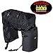 TrailMax Large Saddlebags for Trail Riding; Insulated Saddle Bags for Horses; Saddle Bags With Detachable Cantle Bag; Saddle Bag & Cantle Bag Set; Saddle Bags for Western & Endurance Saddles; Black