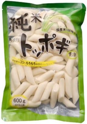Amazon 珍味堂 純米 トッポギ 600g もちもちして美味しい 韓国食品 韓国料理 韓国食材 簡単料理 業務用 お餅 韓国餅 珍味堂 餅 通販