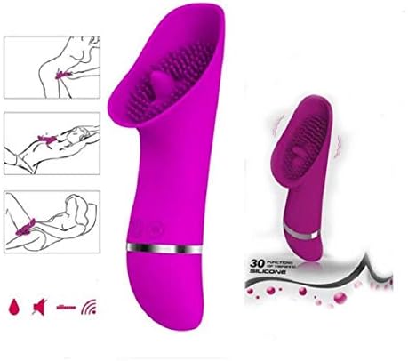 Waterproof Tongue Vibrant-Toy for Female Oral Tongue Simulator,30-Frequency Vibration Wand Multi Speed Wireless Sucking Tool