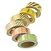 Washi Tape, Yookat Washi Masking Tape Set of 6 Rolls,Colorful Decorative Craft Tape Collection for DIY Crafts and Gift Wrapping, Office Party Supplies, Christmas, Cards, Scrapbook, Adhesive Tapes
