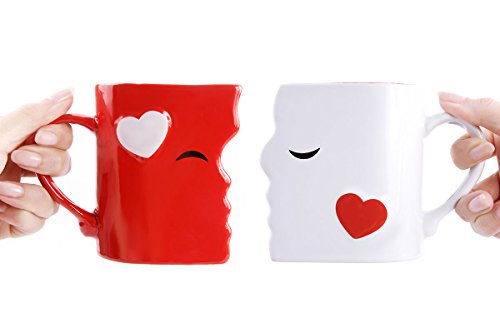 Kissing Mugs & Spoons Set - Image 3
