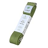 Yoga Belt Strap and Yoga Mat Carrying Sling in one, Cotton, Excellent Grip, Soft, For Stretching and Carrying Yoga Mat