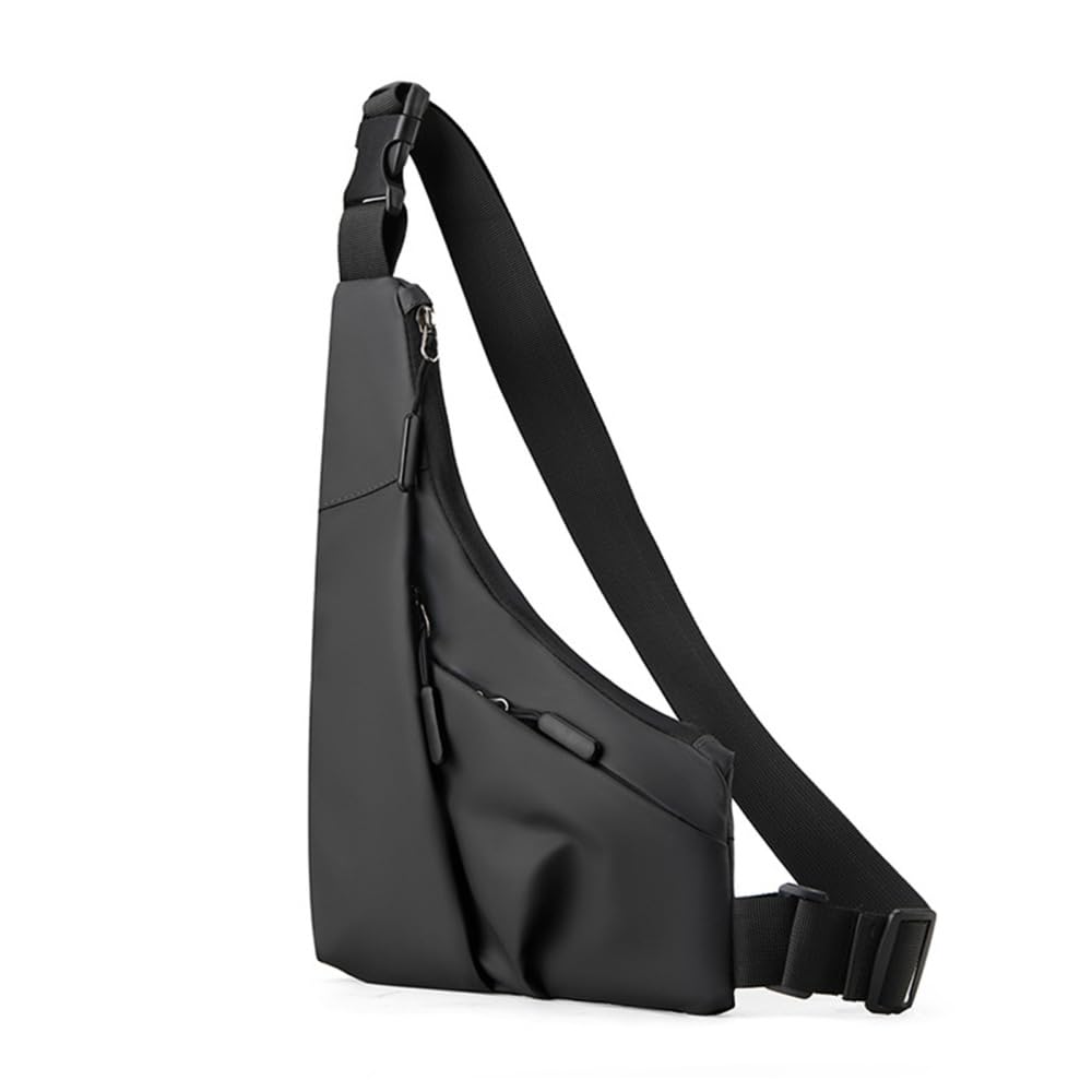 DONGKER Sling Bag,Waterproof Anti-theft Chest Crossbody Bag for Men Women Travel Hiking Cycling Camping