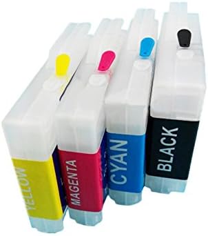 (RCB-LC51) refillable ink cartridge refill inkjet for Brother DCP 130C 135C 150C 153C 157C 330C 350C 540CN 560CN