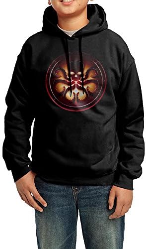 Unisex Hydra Youth Hooded Pullover Sweatshirt