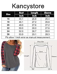 Kancystore Plus Size Sweaters for Women 3X Tunic
