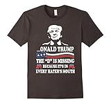 Donald trump the d is missing t-shirt